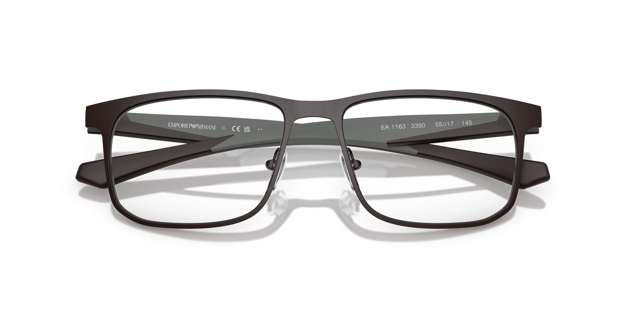Emporio Armani EA1163 Sunglasses - Polarized UV Protection - Fashionable Aviator Style for Men & Women - Perfect for Driving, Travel & Outdoor Activities