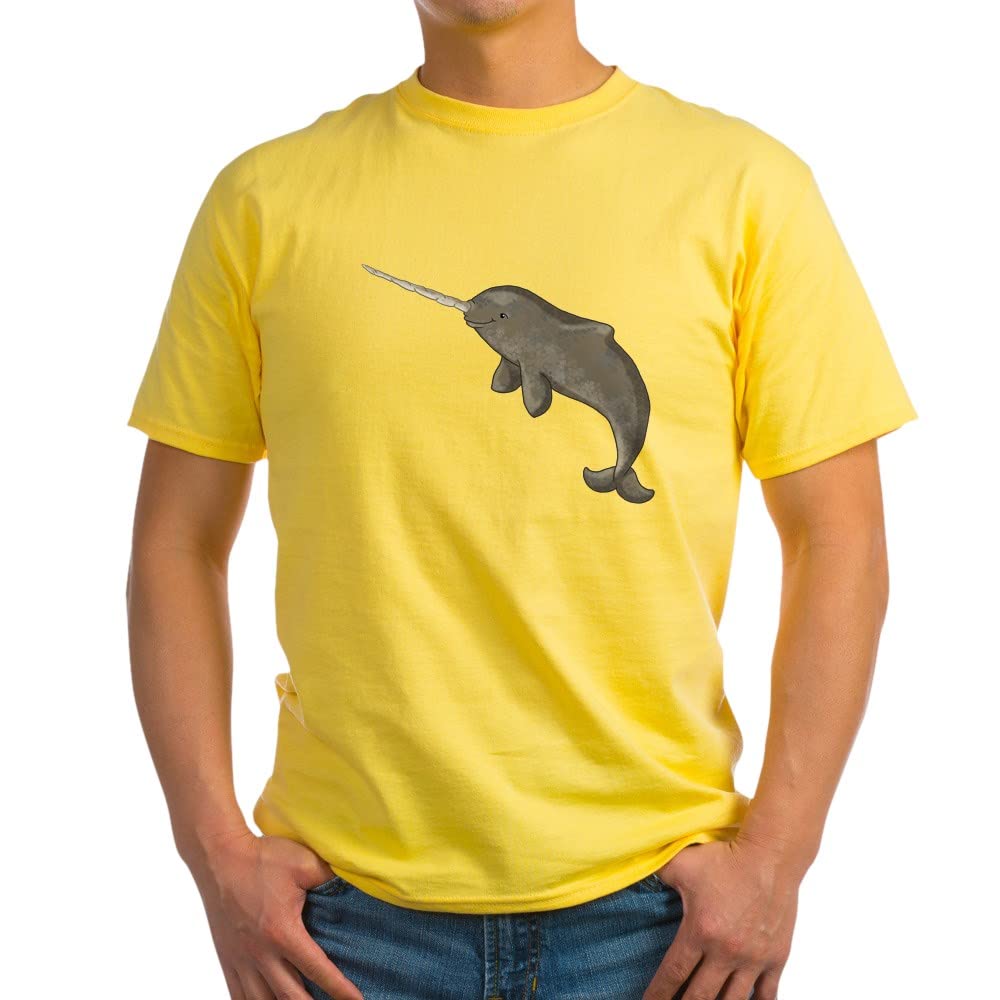 Narwhal T-Shirt - 100% Cotton Soft White Tee for Men & Women | Perfect for Casual Wear, Gifts, and Animal Lovers