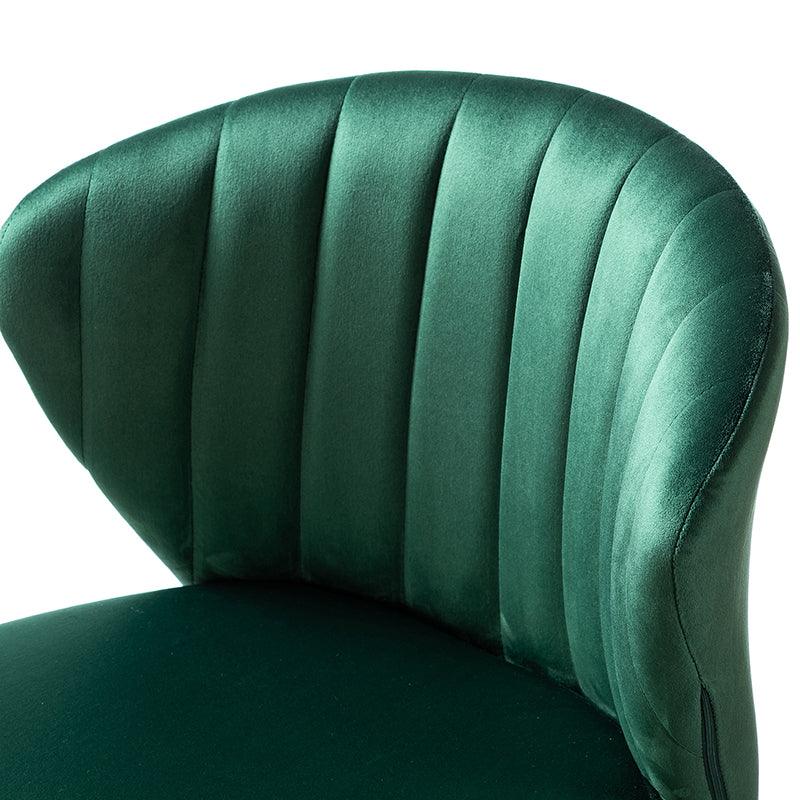 Luxury Aruna Velvet Upholstered Accent Chair - Soft Velvet Fabric, Comfortable Seating for Living Room, Bedroom, or Office - Elegant Home Decor & Stylish Furniture