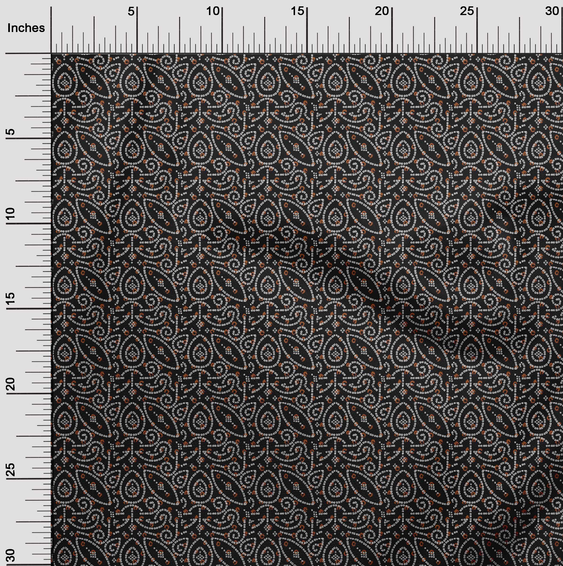 Premium 100% Cotton Jersey Black Bandhani Printed Fabric by The Yard - 58 Inch Wide for DIY Ethnic Clothing & Sewing Projects - Perfect for Dresses, Scarves, and Home Decor