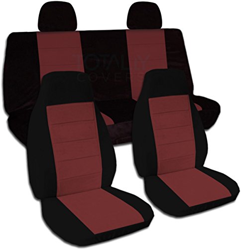 Black and Burgundy