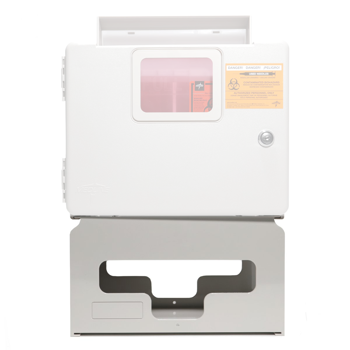 Wall Mounted Glove Box Holder - Secure Storage for Locking Cabinet | Perfect for Garage, Workshop & Home Organization