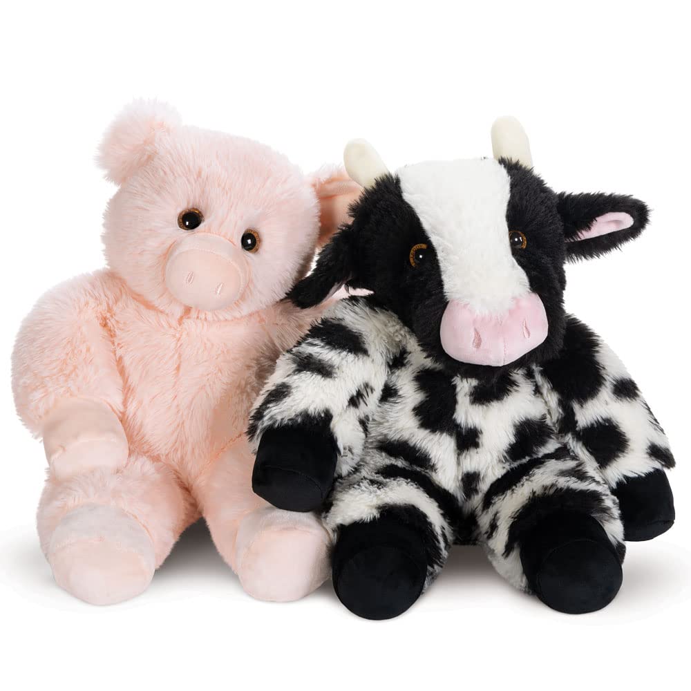 Vermont Teddy Bear 18 Inch Pink Pig Stuffed Animal - Ultra Soft Plush Toy for Kids, Gifts & Nursery Decor | Perfect for Birthdays, Valentine's Day & Cuddling