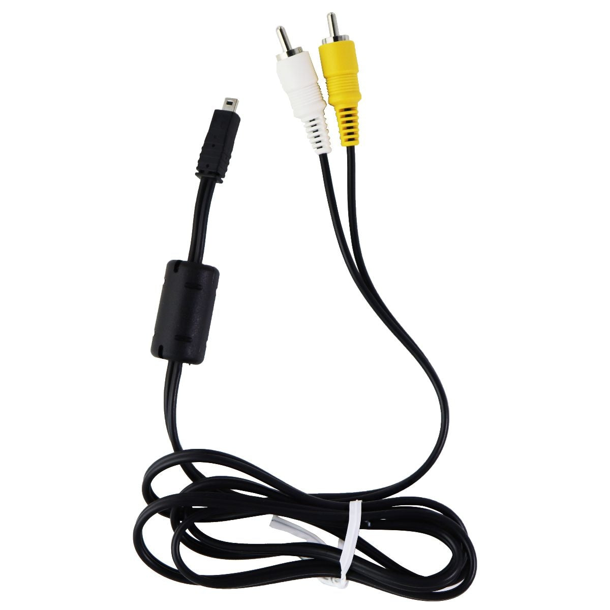 4.5 Foot High-Quality RCA AV Cable - White/Yellow Composite Video Audio Cord for Digital Cameras, DVD Players, TVs & Home Theater Systems