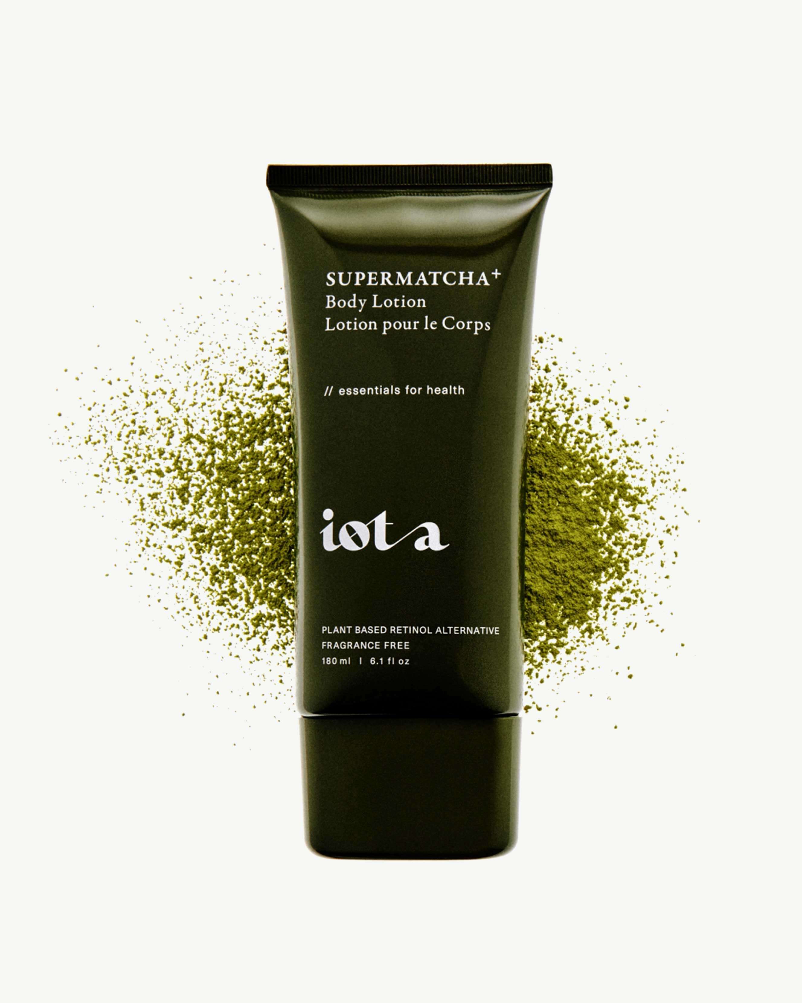 Organic Supermatcha Body Lotion - Hydrating & Nourishing Green Tea Moisturizer for Dry Skin | Vegan, Cruelty-Free | Perfect for Daily Use, After Shower & Spa Days