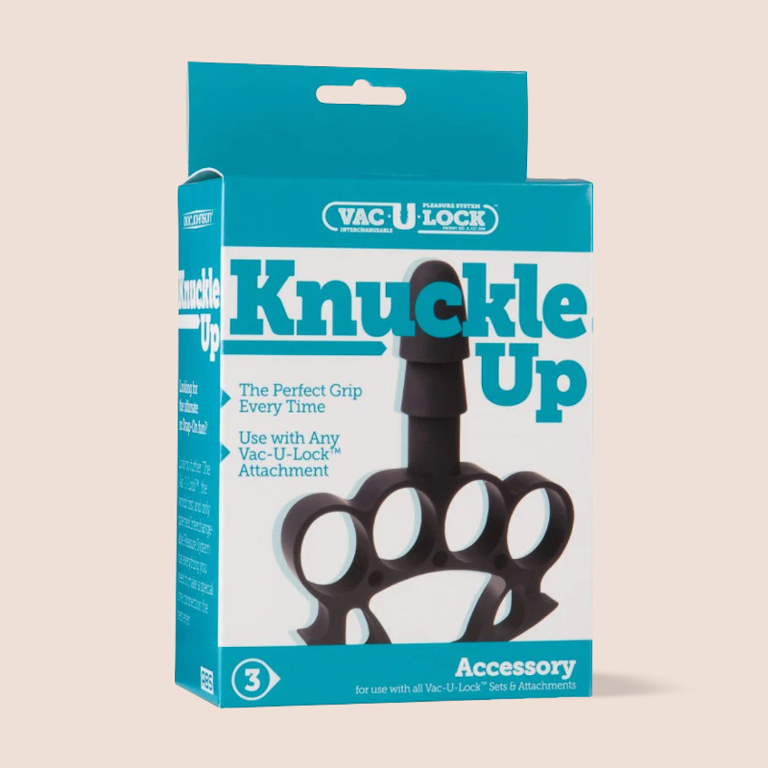 Knuckle Up Vac U Lock Adapter - Universal Dildo & Toy Mount for Sex Machines - Perfect for Bondage, BDSM & Adult Play Accessories