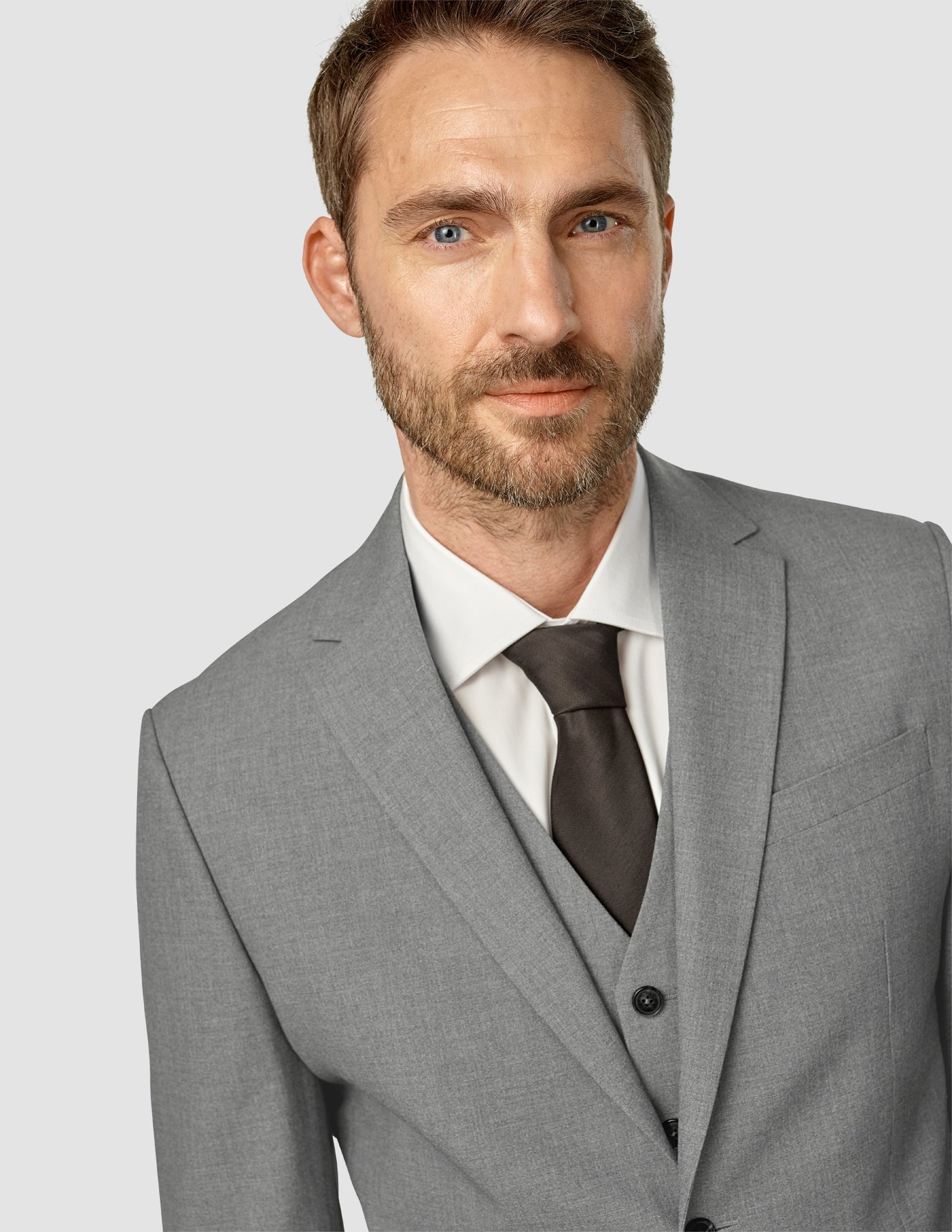 Essential Blazer for Men - Regular Fit Dark Grey Melange - Perfect for Office, Business Meetings & Formal Events