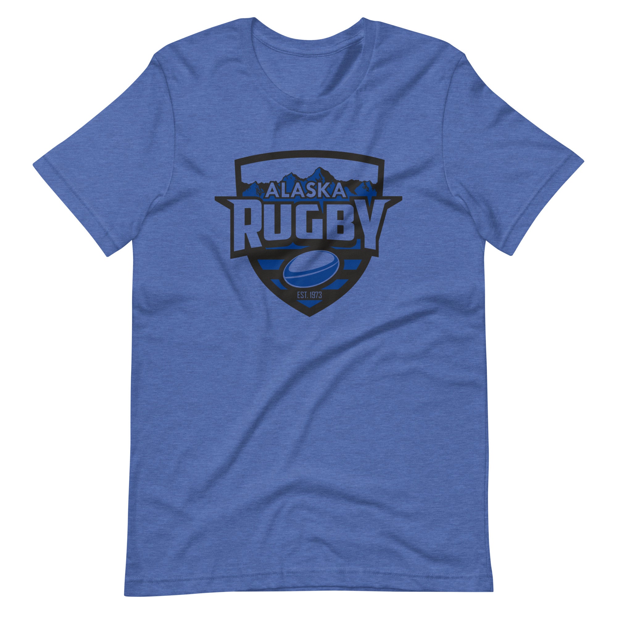 Alaska Rugby Social T-Shirt - Comfortable Cotton Rugby Shirt for Men & Women - Perfect for Rugby Games, Team Events & Casual Wear
