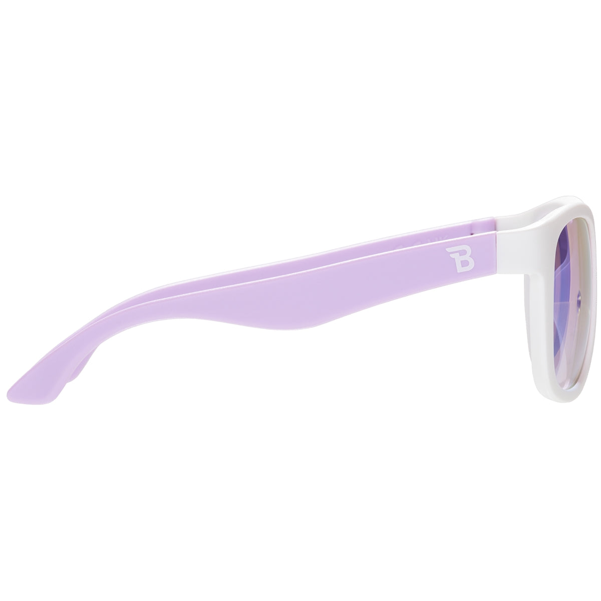Navigator Sunglasses for Men & Women - Iridescent Orchid Two-Tone Opal Gradient UV400 Lenses - Polarized Fashion Sunglasses for Driving, Beach, Outdoor Activities