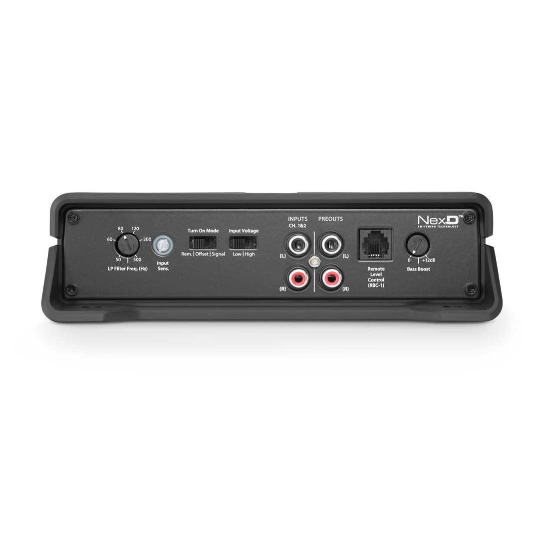 JL Audio JD1000/1 JD Series Class D Monoblock Subwoofer Amplifier - 1000W RMS Power for Car Audio & Home Theater Bass Boost - Perfect for Trucks, SUVs & Custom Sound Systems