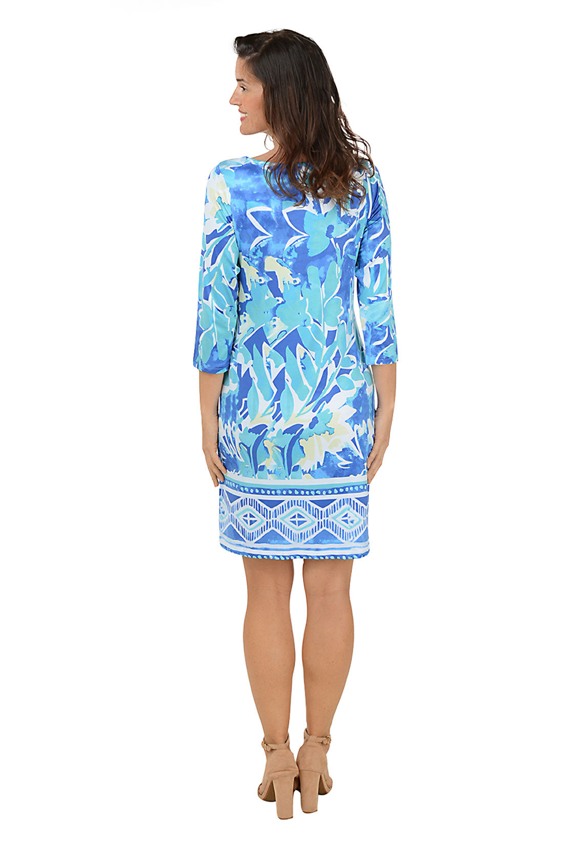 Everglades UPF50+ Sun Protection Boatneck Dress for Women - Lightweight, Quick-Dry & UV Blocking - Perfect for Boating, Beach & Outdoor Activities