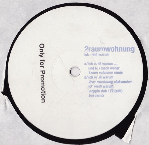 2raumwohnung – Ich Weib Warum 12 Vinyl Record | Indie Pop Music Album | Perfect for Home Listening & Music Collectors