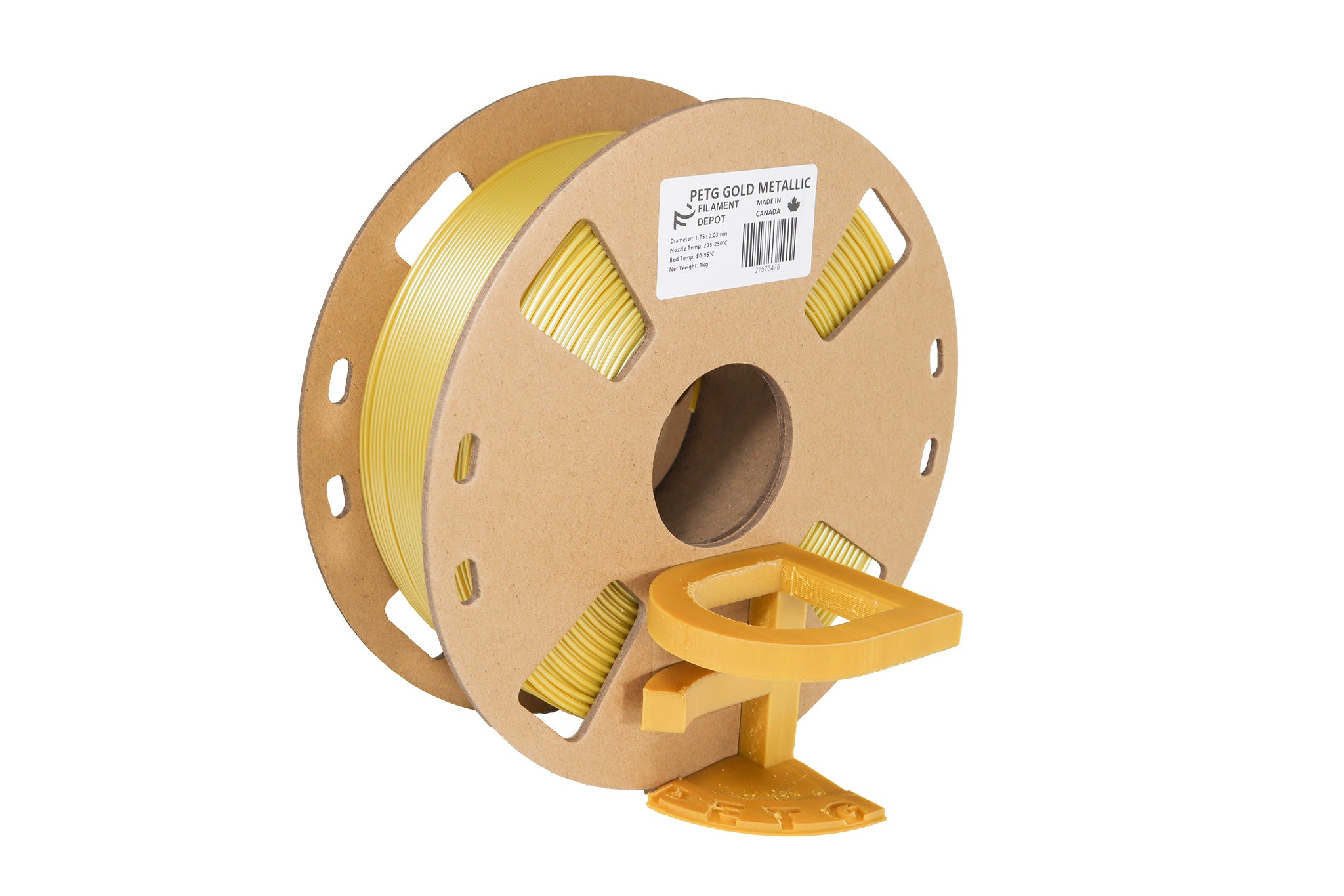 Premium PETG Filament 1.75mm 1kg Spool - High Strength, Low Warping 3D Printer Filament for Smooth Prints - Ideal for Functional Parts, Prototypes & DIY Projects