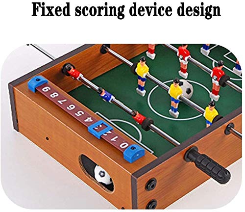Mini Foosball Table - Portable Tabletop Soccer Game for Kids & Adults - Fun Family Game Night & Party Sports Accessories - Perfect for Indoor Playrooms, Game Rooms & Office Breaks