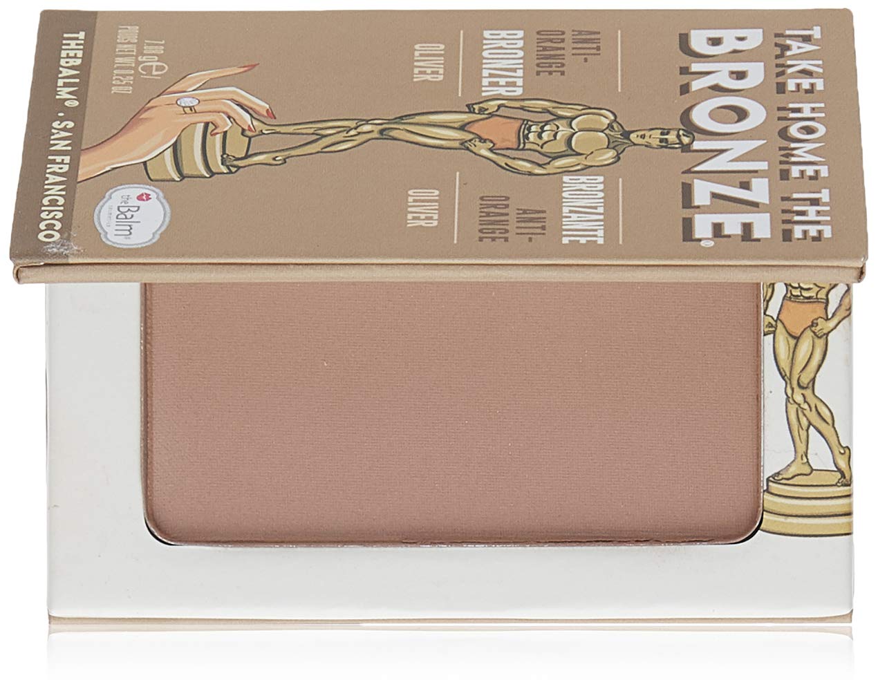 theBalm Take Home The Bronze - Matte Bronzer & Contour Powder for a Sun-Kissed Glow | Perfect for Everyday Makeup & Special Occasions