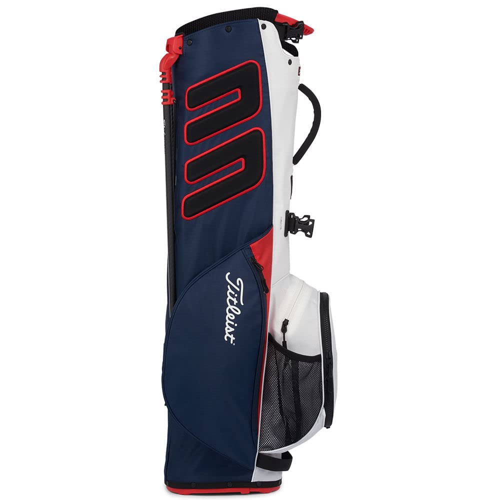 Titleist Players 4 Carbon-S Stand Golf Bag - Lightweight Premium Golf Stand Bag for Men & Women - Perfect for Walking Courses & Range Practice