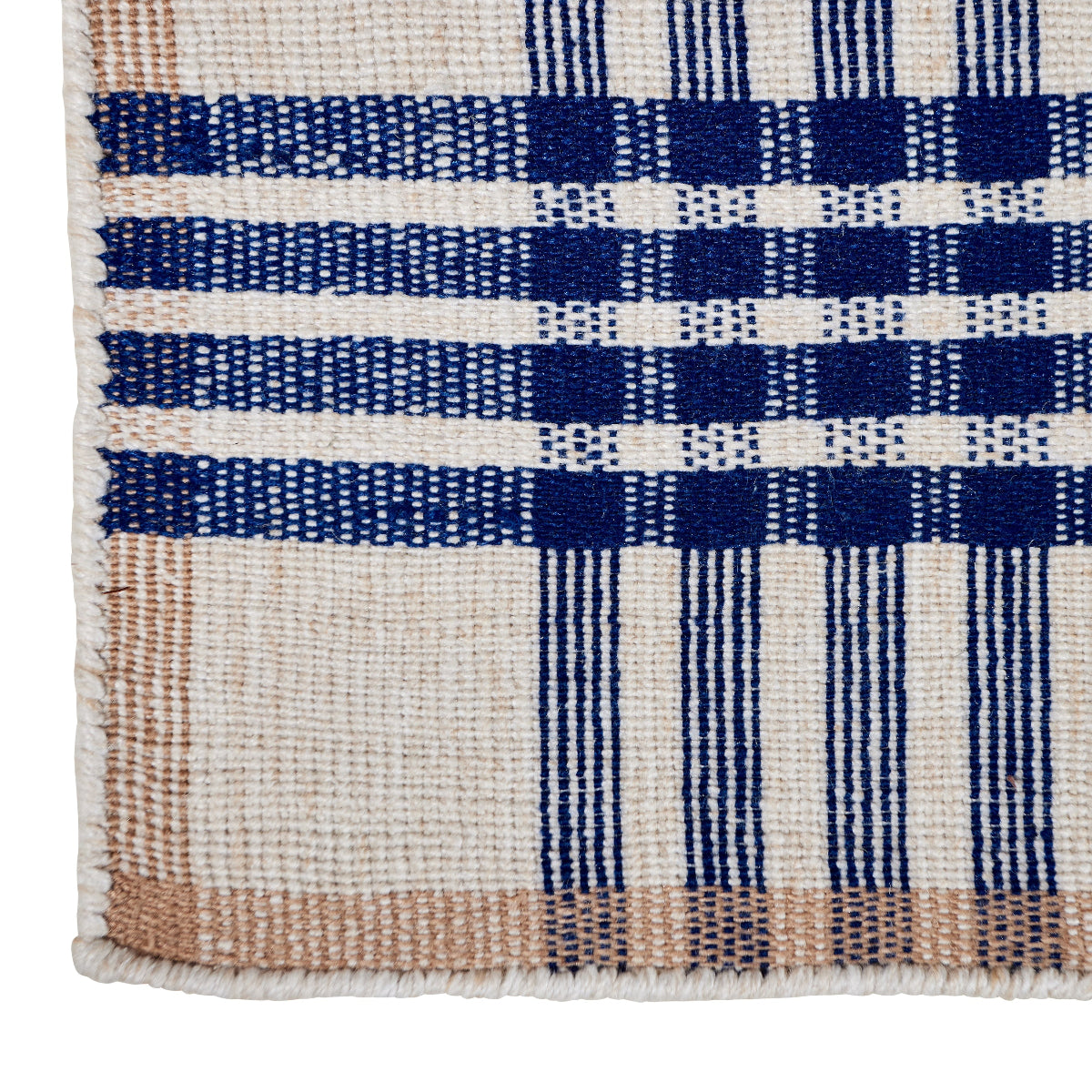 Cambridge Rug in Hudson Plaid - Premium Wool Area Rug for Living Room, Bedroom & Office - Soft & Durable Home Decor with Classic Checkered Design