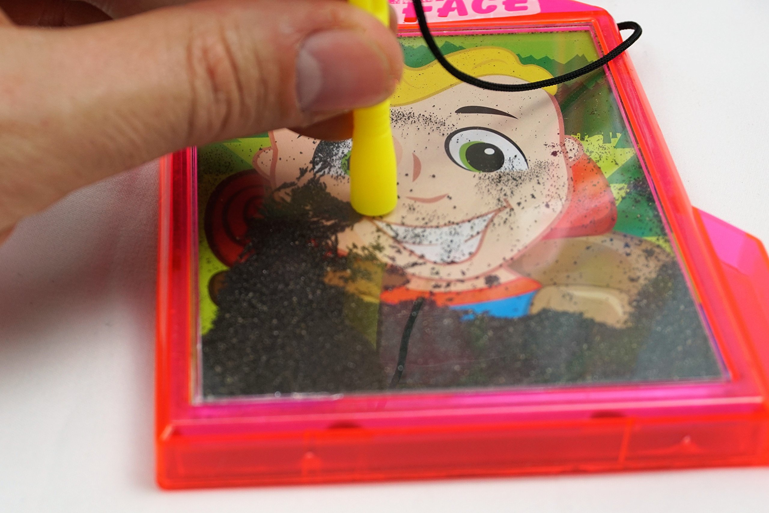 JA-RU Magnetic Face Toy Set (6 Pack) - Funny Beard, Hair & Fuzzy Face Magnets for Kids | Travel Games, Stocking Stuffers & Retro Party Favors | Perfect for Road Trips, Birthday Gifts & Christmas Presents