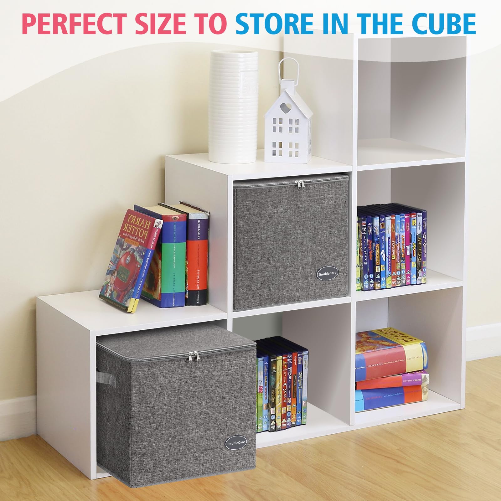 2-in-1 Toy Storage Organizer & Removable Play Mat 56