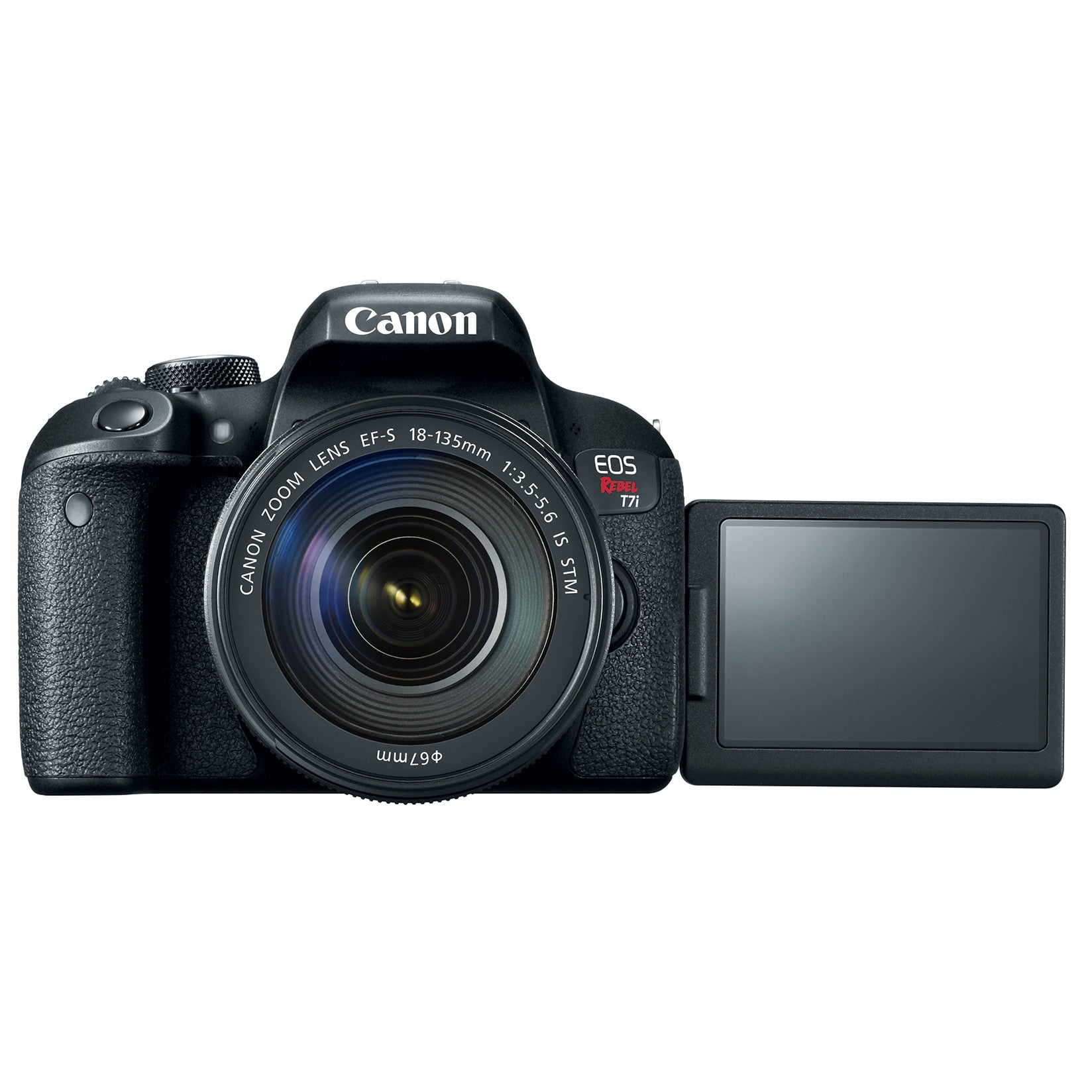 Canon EOS Rebel T7i DSLR Camera with 18-135mm STM Lens Kit - Professional Photography for Travel, Portraits & Vlogging
