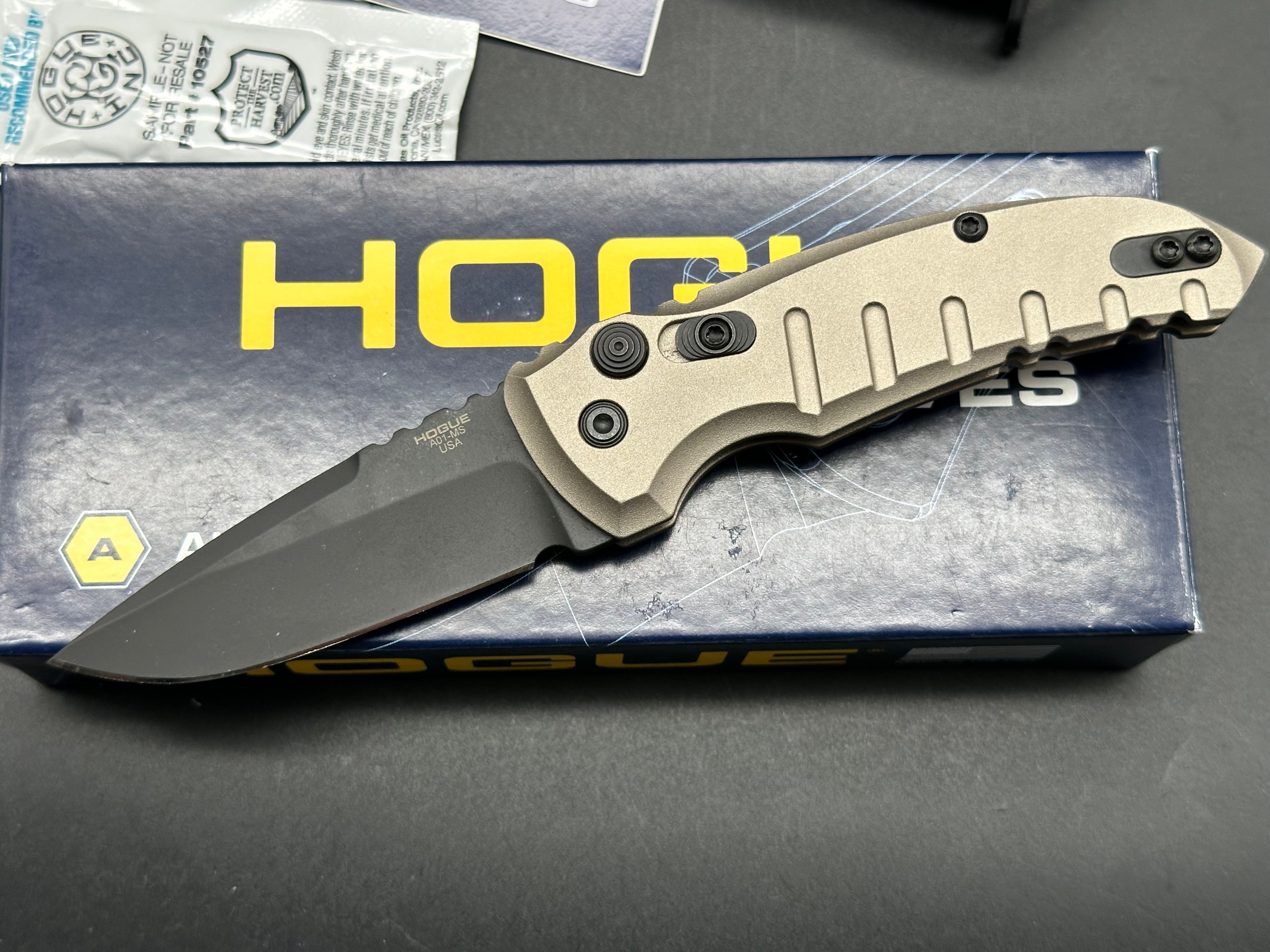 Hogue Knives A01 Microswitch Automatic Knife - 2.6