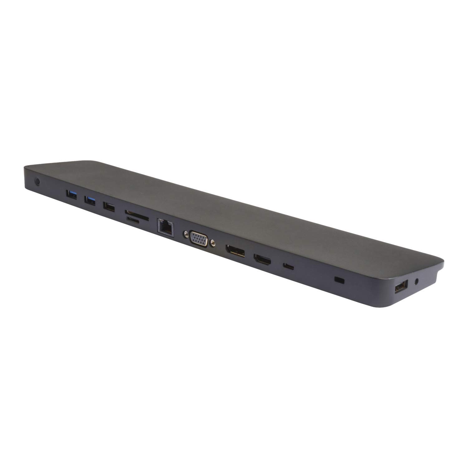 V7 DOCKUCPT01 USB-C Docking Station - 4K Triple Display for Laptop & Desktop - 100W Power Delivery - SD/microSD/MMC Card Reader - 5 USB Ports (3x USB 3.0, 2x USB 2.0) - Works with Windows/Mac - Perfect for Home Office, Gaming & Multi-Monitor Setup
