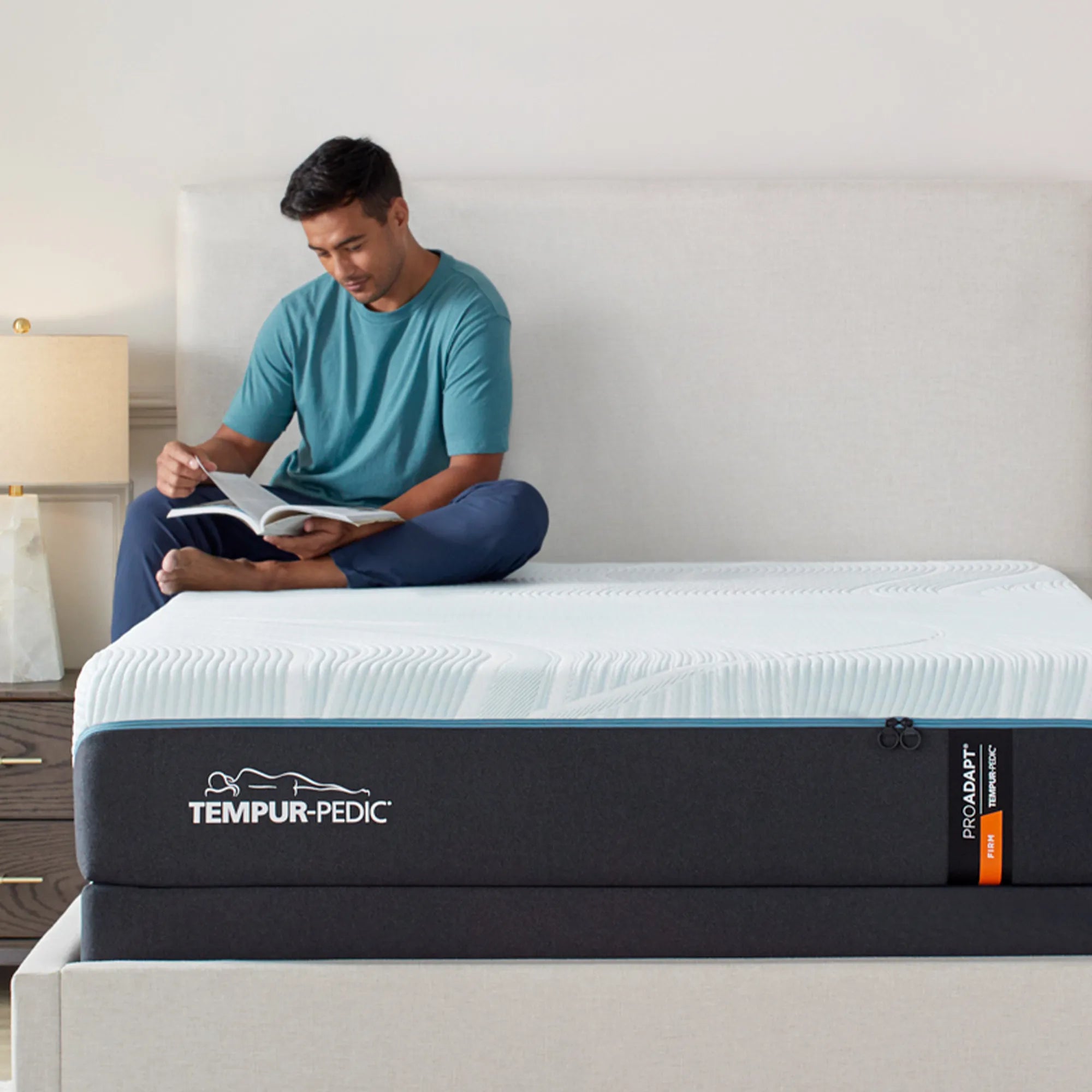 TEMPUR ProAdapt® Firm Mattress - Premium Memory Foam Mattress for Back Pain Relief & Pressure Relief - Ideal for Side, Back & Stomach Sleepers - Perfect for Bedroom, Guest Room & Apartment