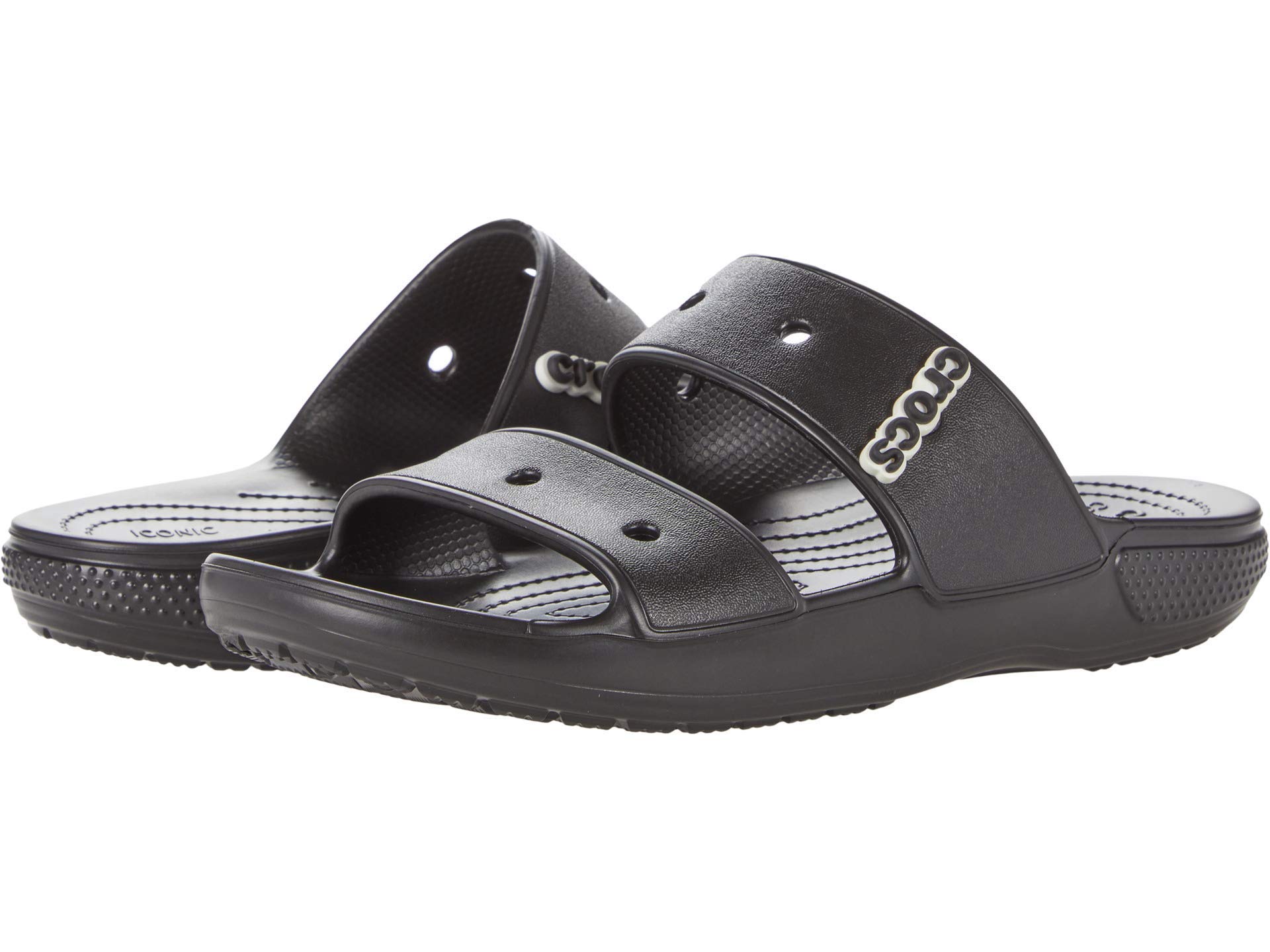 Crocs Unisex-Adult Classic Sandals - Comfortable Slip-On Water Shoes for Men & Women - Perfect for Beach, Pool, and Outdoor Activities