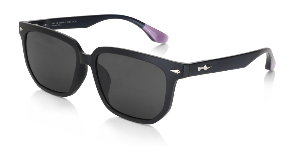 JINS x NARUTO SASUKE SG Model Black Anime Glasses - Stylish Eyewear for Cosplay, Anime Fans & Daily Wear