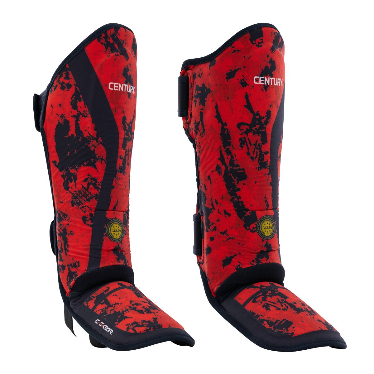 C Gear Sport Respect Shin Instep Guards - Lightweight & Breathable Shin Protection for Soccer, Football & Martial Arts - Perfect for Training, Games & Outdoor Sports