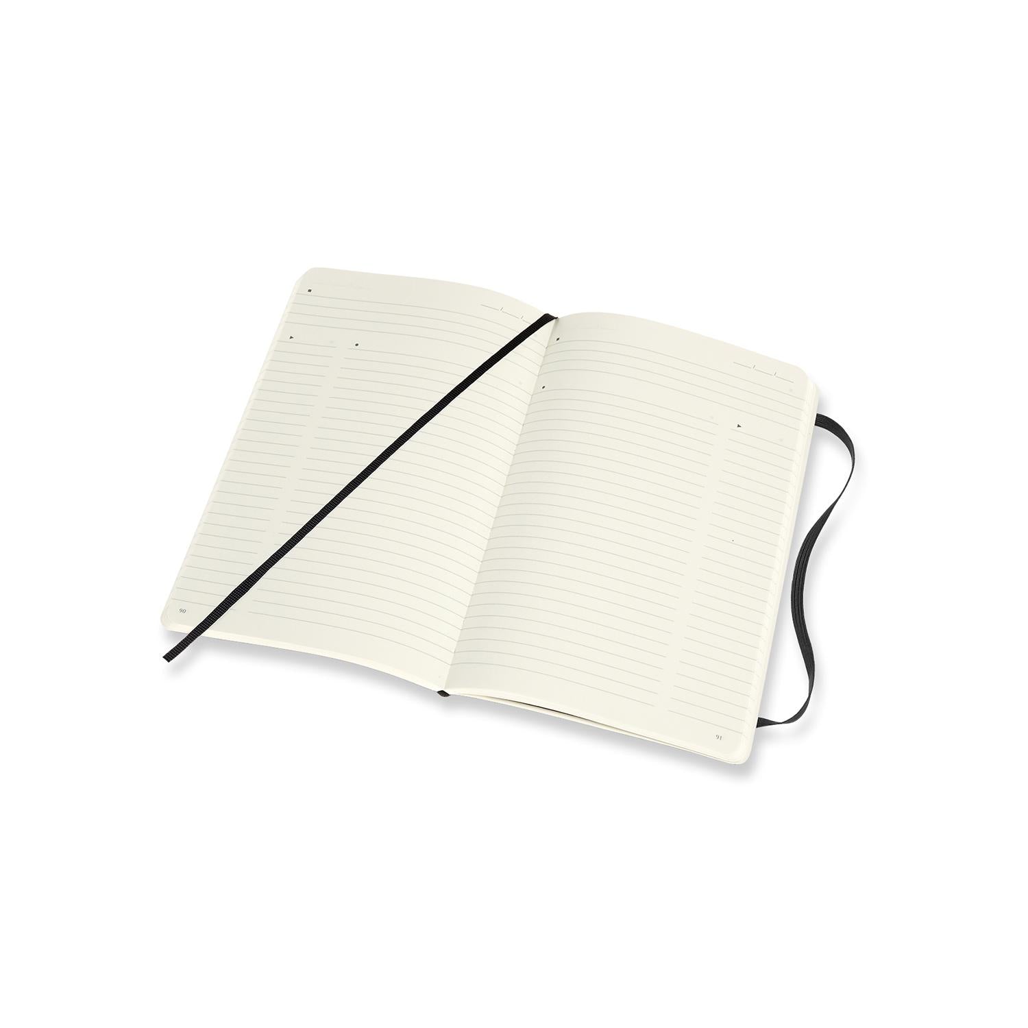 Premium Large Soft Cover Notebook - A5 Size, 200 Pages, Lined Journal for Writing, Note Taking & Sketching - Ideal for Students, Office & Creative Professionals