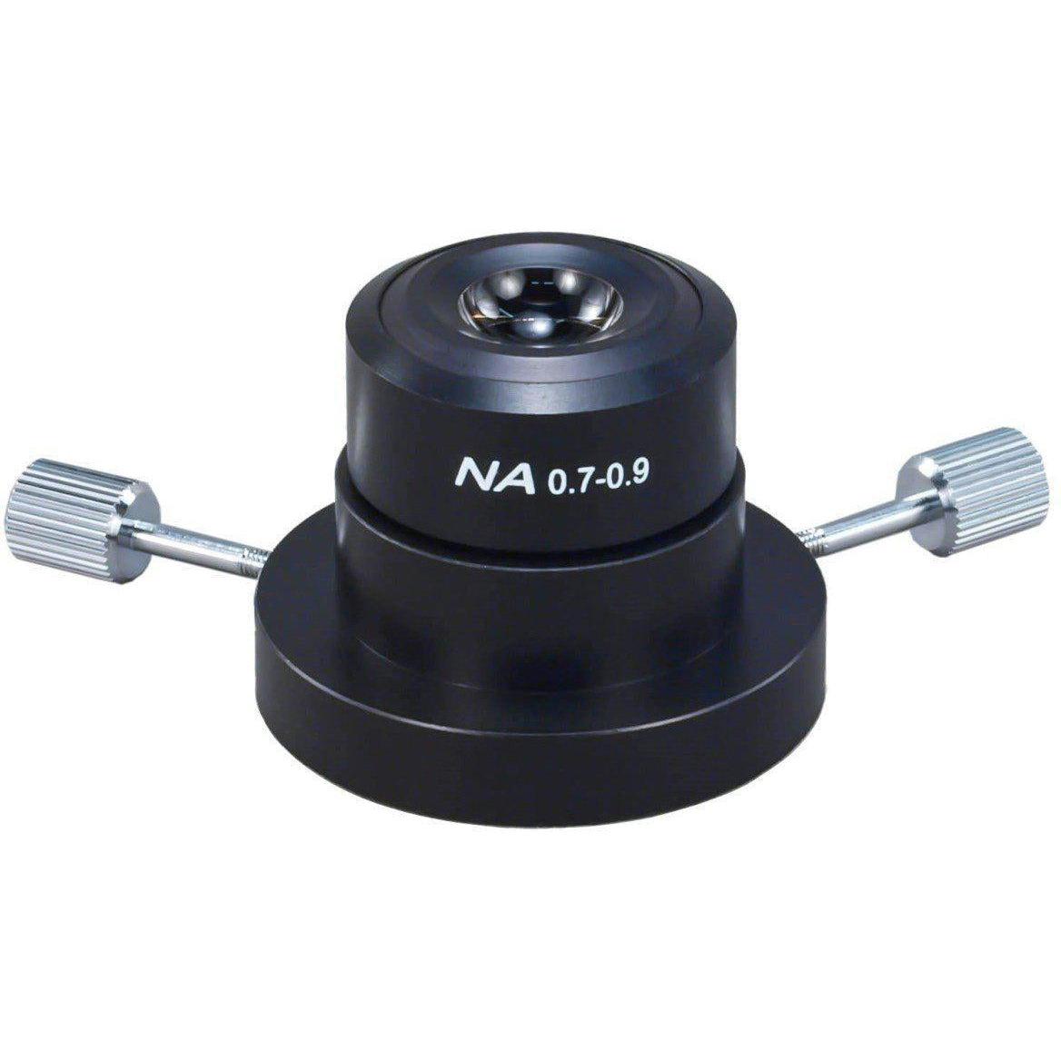 **AmScope Dry Darkfield Condenser for Compound Microscopes – NA 0.7-0.9 | High-Contrast Microscopy for Biological & Industrial Samples | Ideal for Lab Research & Education**