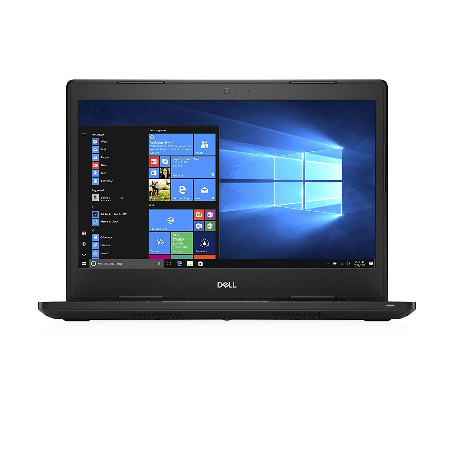 Refurbished Dell Latitude 5480 Business Laptop - Intel Core i7-6600U, 8GB RAM, 512GB SSD, HD Display, HDMI, Webcam, WiFi, Windows 10 Pro - Ideal for Remote Work, Office Productivity & Business Travel
