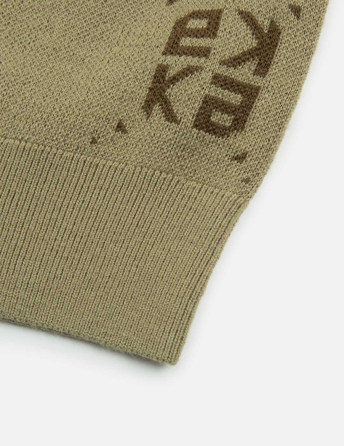 Custom Embroidered Logo Jacquard Sweater for Men & Women - Soft Relaxed Fit Pullover for Casual Wear & Office Outfits