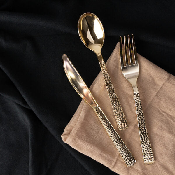 Premium 32-Piece Gold Flatware Set - Elegant Dinnerware for 8, Perfect for Formal Dining, Wedding Gifts & Luxury Table Settings