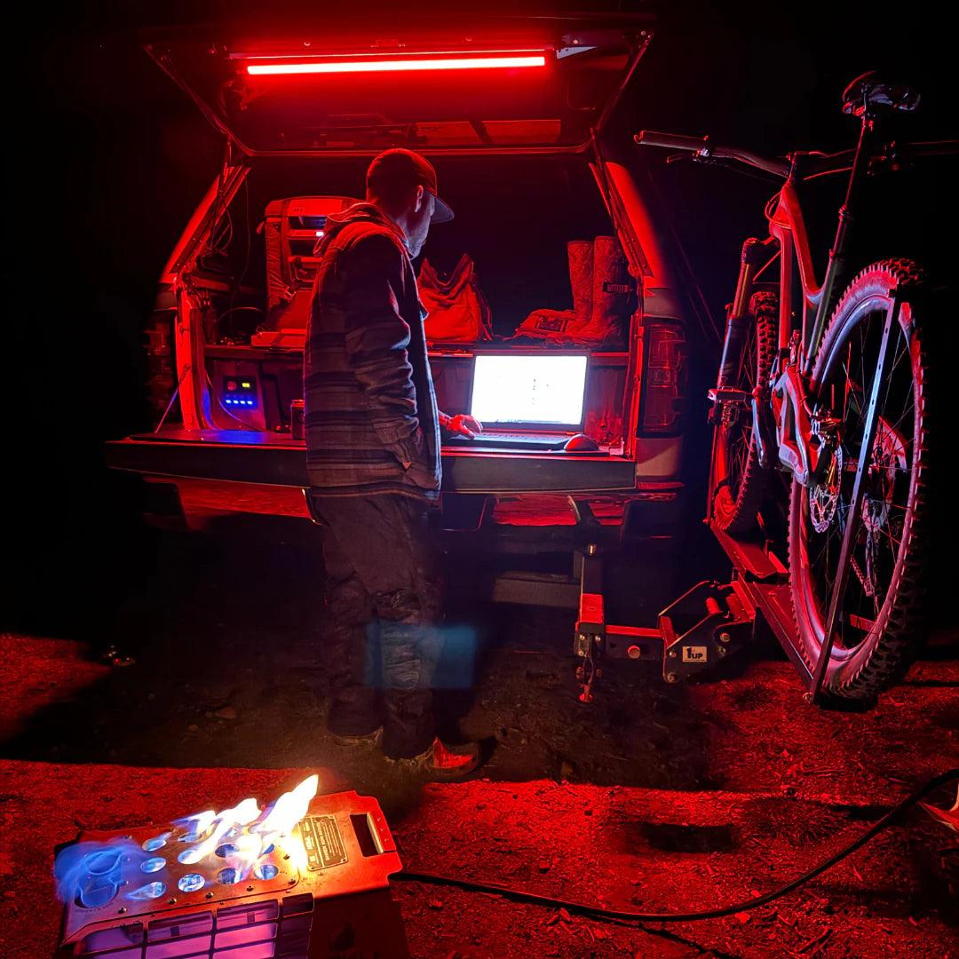 Kingpin F Series 40 LED Light Bar - High Performance Off-Road Lighting for Trucks, ATVs & UTVs - Perfect for Night Driving, Camping & Outdoor Adventures