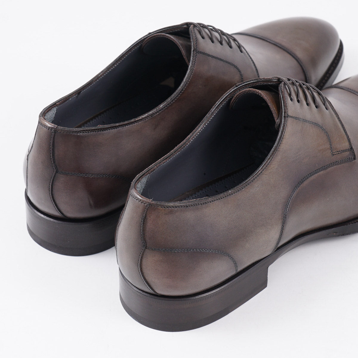Di Bianco 'Monza' Museum Calf Derby Shoes - Premium Italian Leather Dress Shoes for Men | Perfect for Business, Formal Events & Office Wear