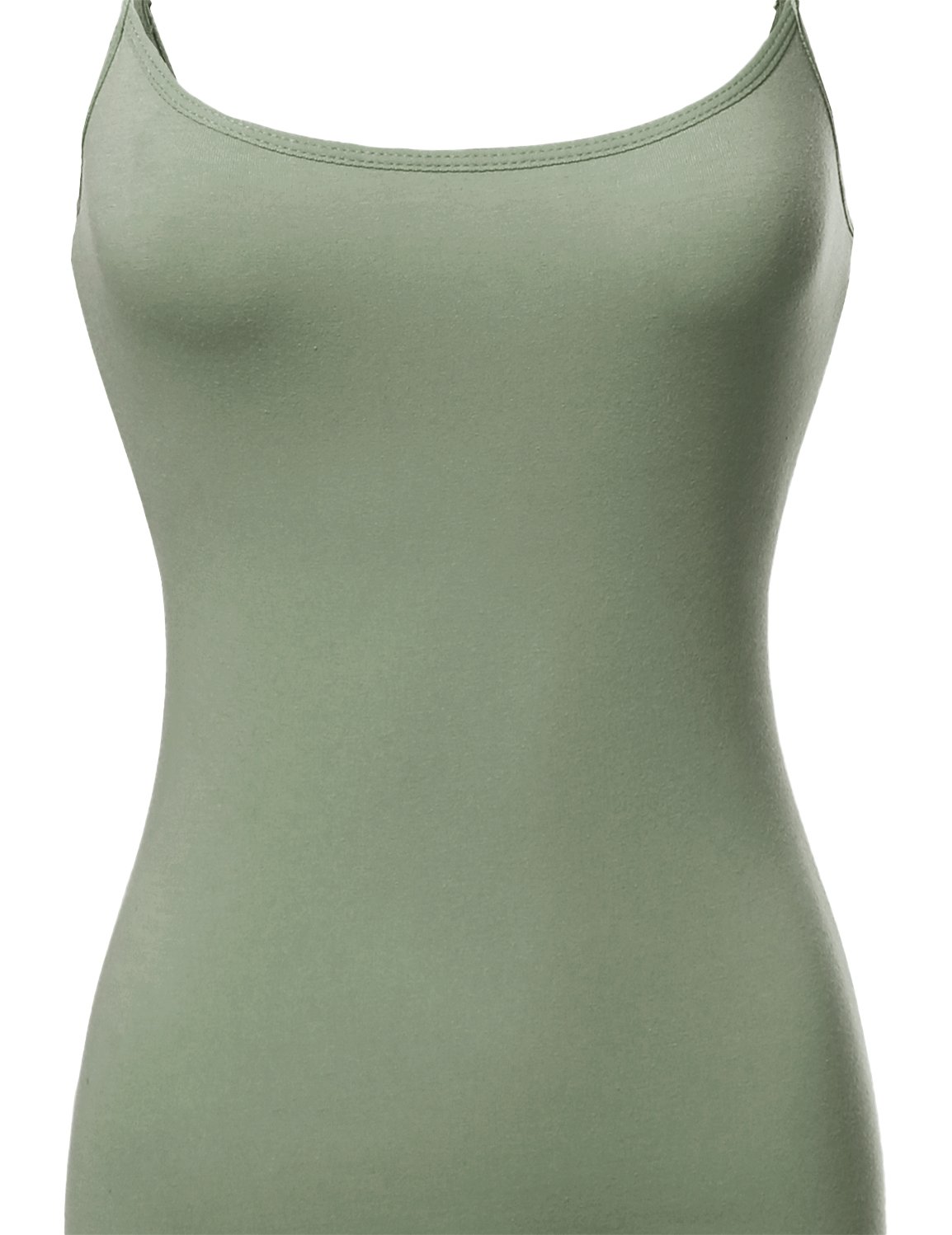 Emma Women's Adjustable Spaghetti Strap Camisole Tank Top - Soft Stretchy Comfort for Layering, Sleepwear & Casual Outfits