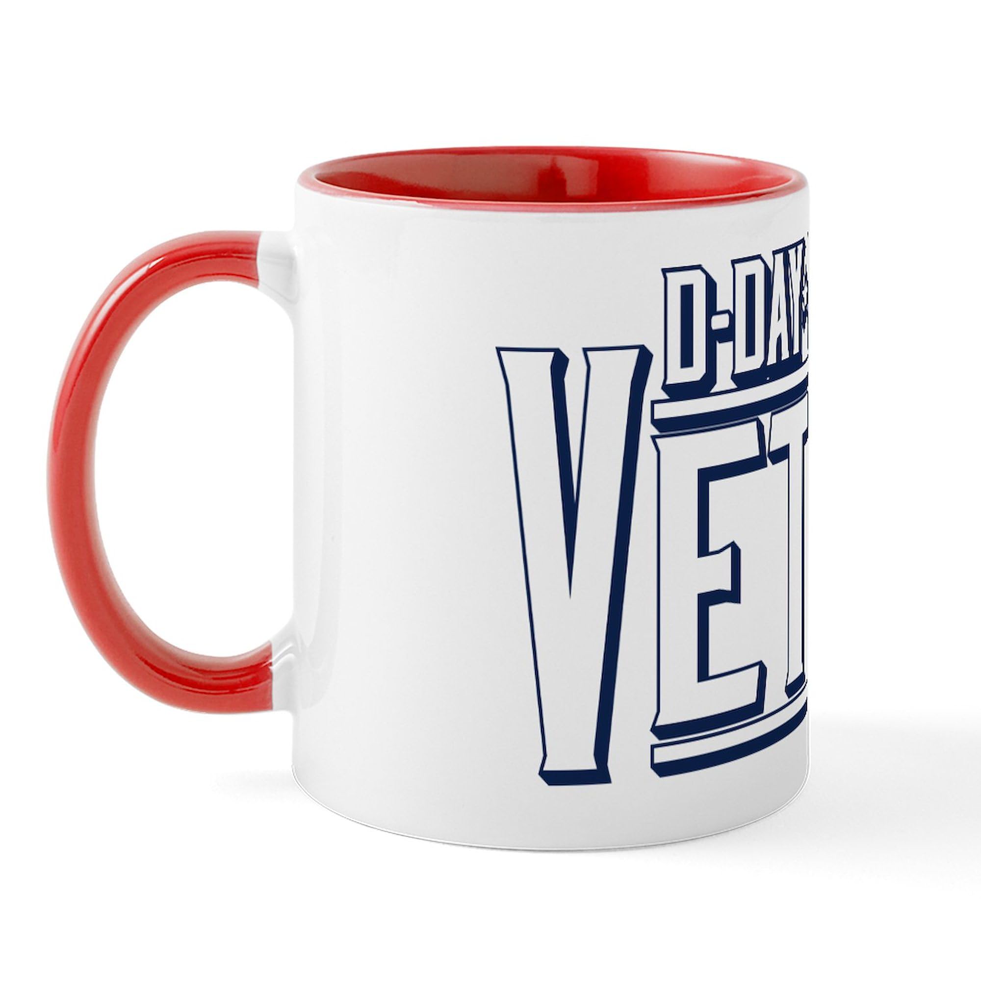 D-Day Normandy 11 oz (325 ml) Ceramic Coffee Mug - WWII Military Themed Gift for Veterans & History Buffs - Perfect for Morning Coffee, Office Use & Collectors