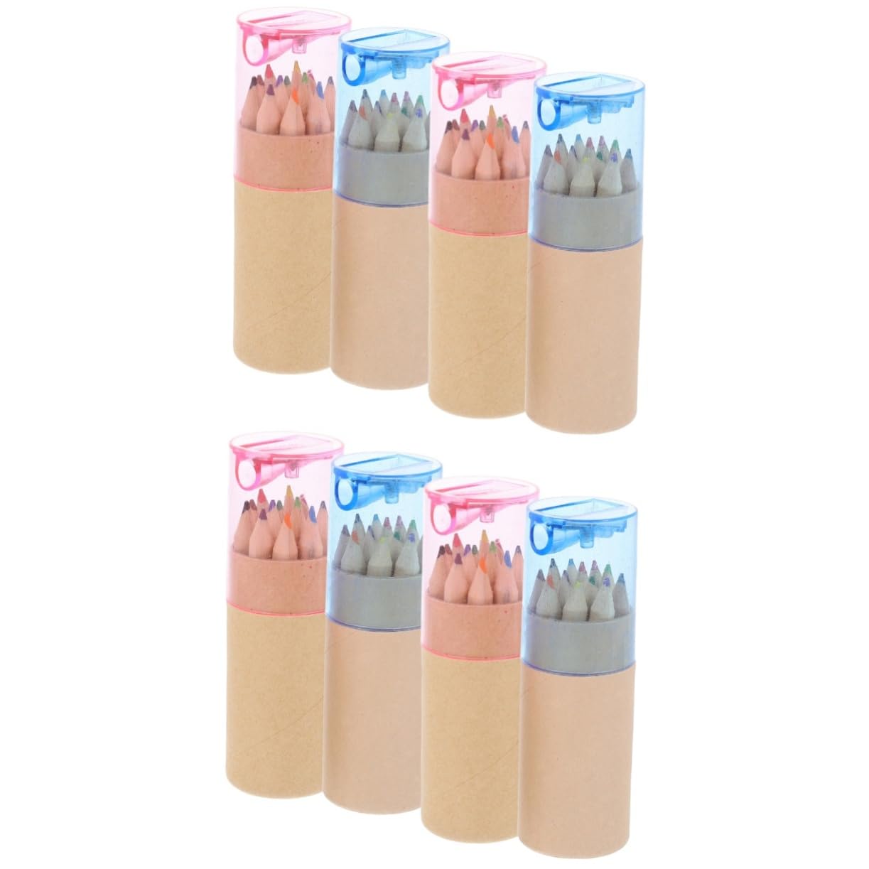 NUOBESTY 96 Pcs Short Drawing Pencils for Kids - Wooden Art Pencils for Students, Children & Beginners - Portable Sketching Pencils for School, Classroom & Home Art Projects