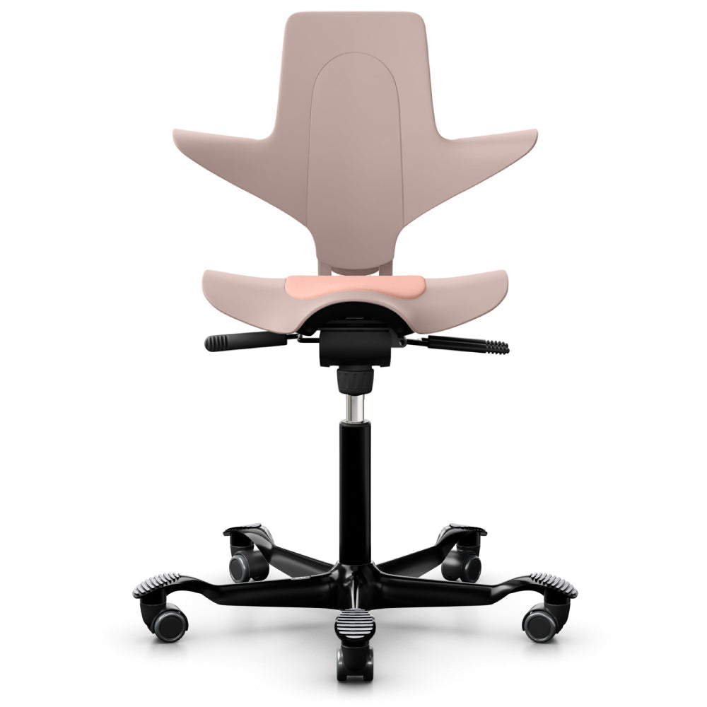 HÅG Capisco 8010 Ergonomic Saddle Chair - Adjustable Height & Tilt for Office & Home Workspace - Perfect for Standing Desks, Computer Work & Creative Studios