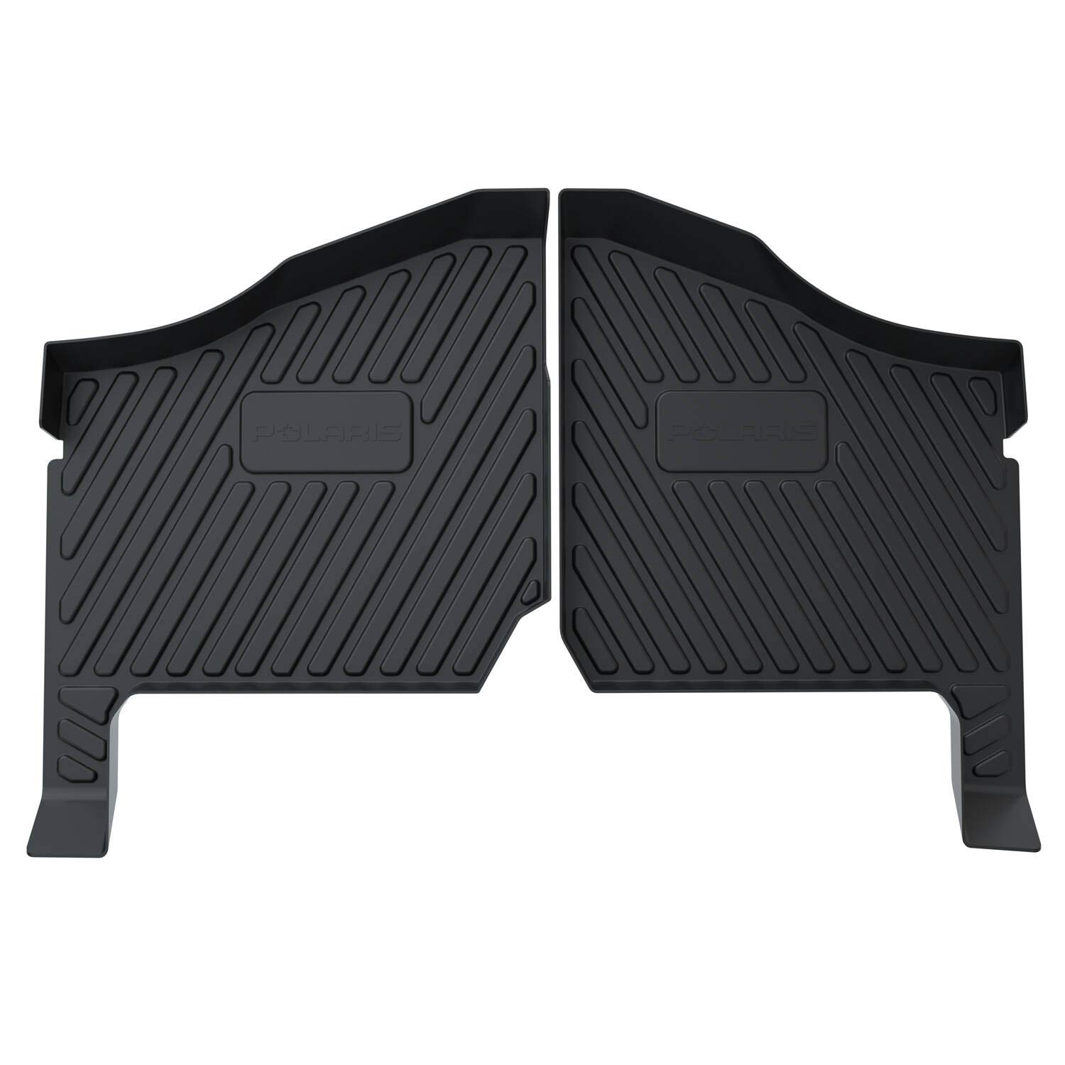 Polaris Off Road Floor Mats for 3-Seat UTV - Heavy Duty All Weather Protection for Mud, Dirt & Snow - Perfect for Trail Riding, Hunting & Outdoor Adventures