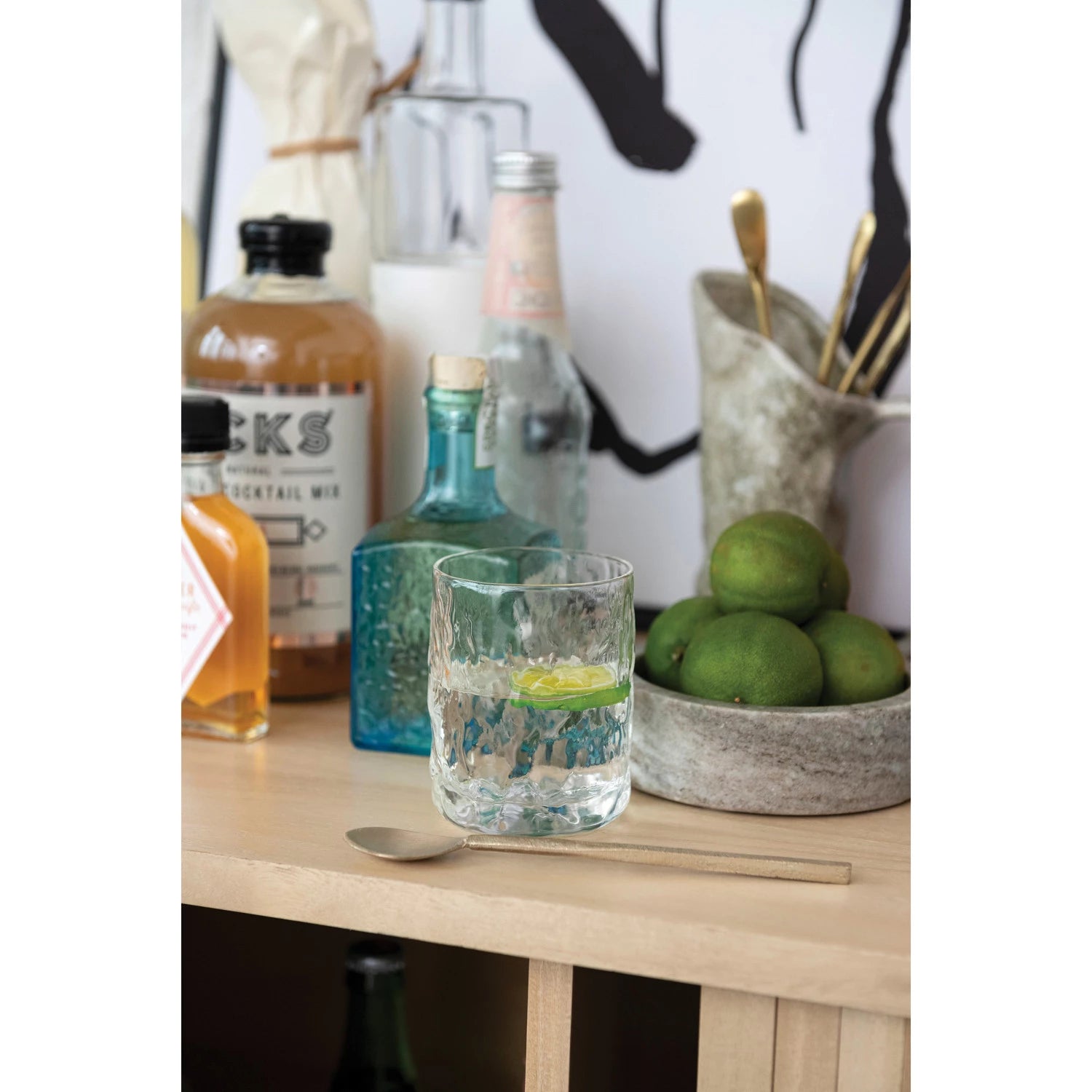 Premium Hammered Drinking Glass Set - 16oz Textured Tumbler for Whiskey, Cocktails & Iced Coffee - Rustic Barware for Home, Parties & Gifts