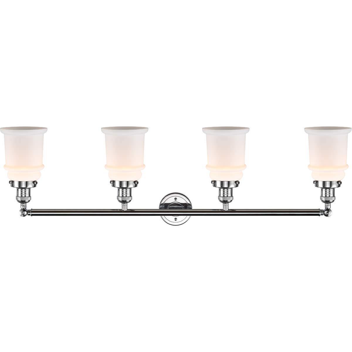 Franklin Restoration Collection Silver LED Bathroom Vanity Light with 215-PC-G181-LED - Modern Lighting Fixture for Bathroom, Powder Room & Dressing Area