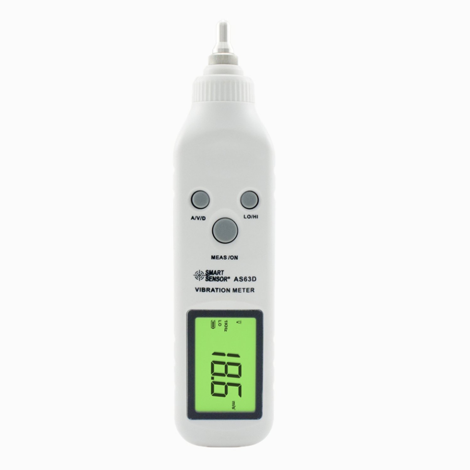 WANGE Pocket Vibrometer - High Precision Pen Vibration Meter Tester with Accelerometer Sensor (AS63D) for Industrial Vibration Measurement | Perfect for Manufacturing, Metallurgy, Vehicle Maintenance & Equipment Monitoring