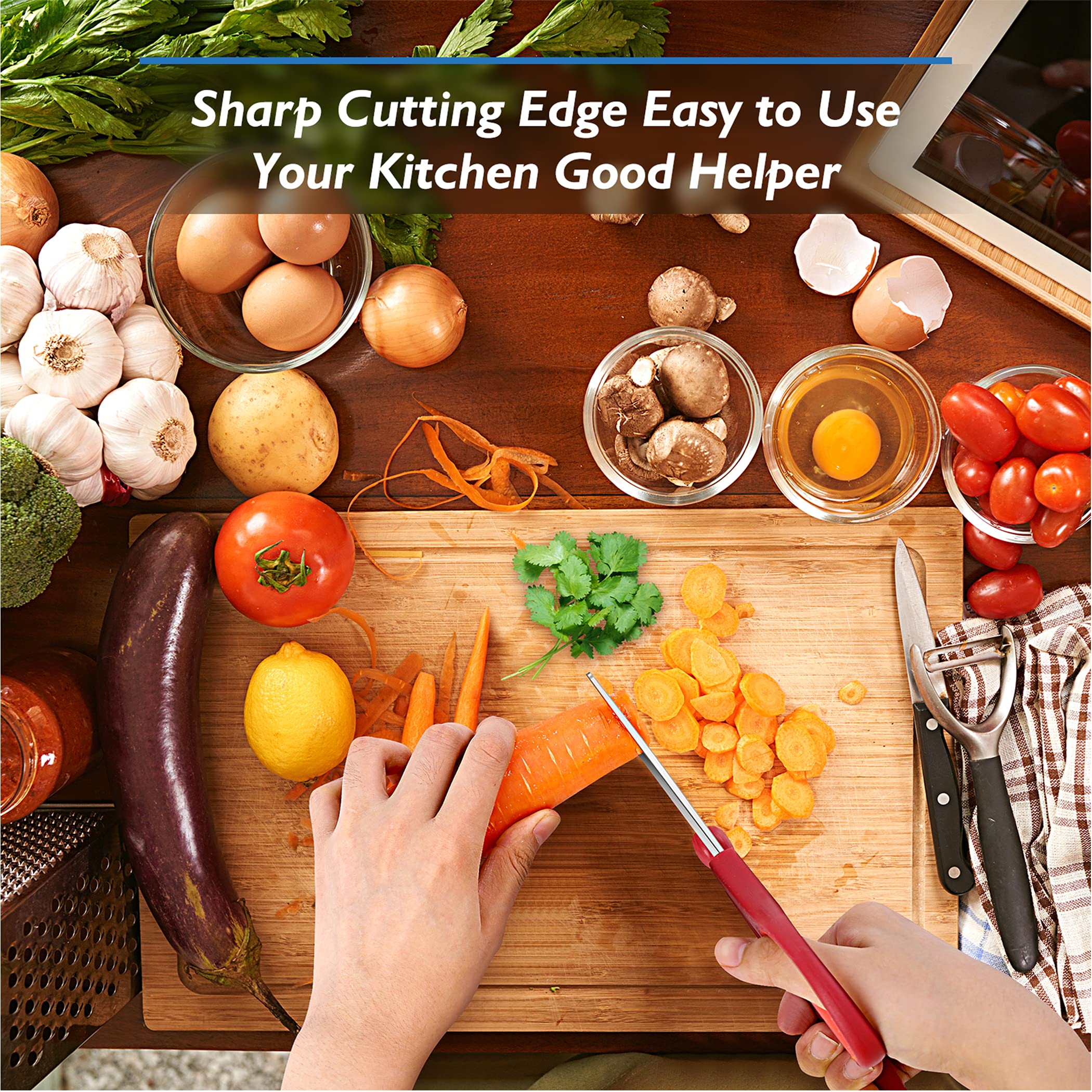 **Heavy Duty Kitchen Shears - Stainless Steel Sharp Cooking Scissors for Poultry, Chicken, Turkey & BBQ - Dishwasher Safe Utility Shears for Kitchen, Home Essentials - Perfect for Cutting Meat, Herbs & Food Prep**