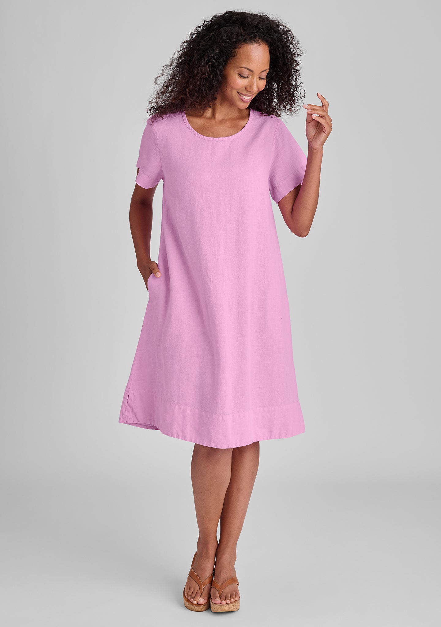 Roadie Tee Dress - Soft Linen Summer Dress for Women | Casual Boho Beachwear & Everyday Comfort