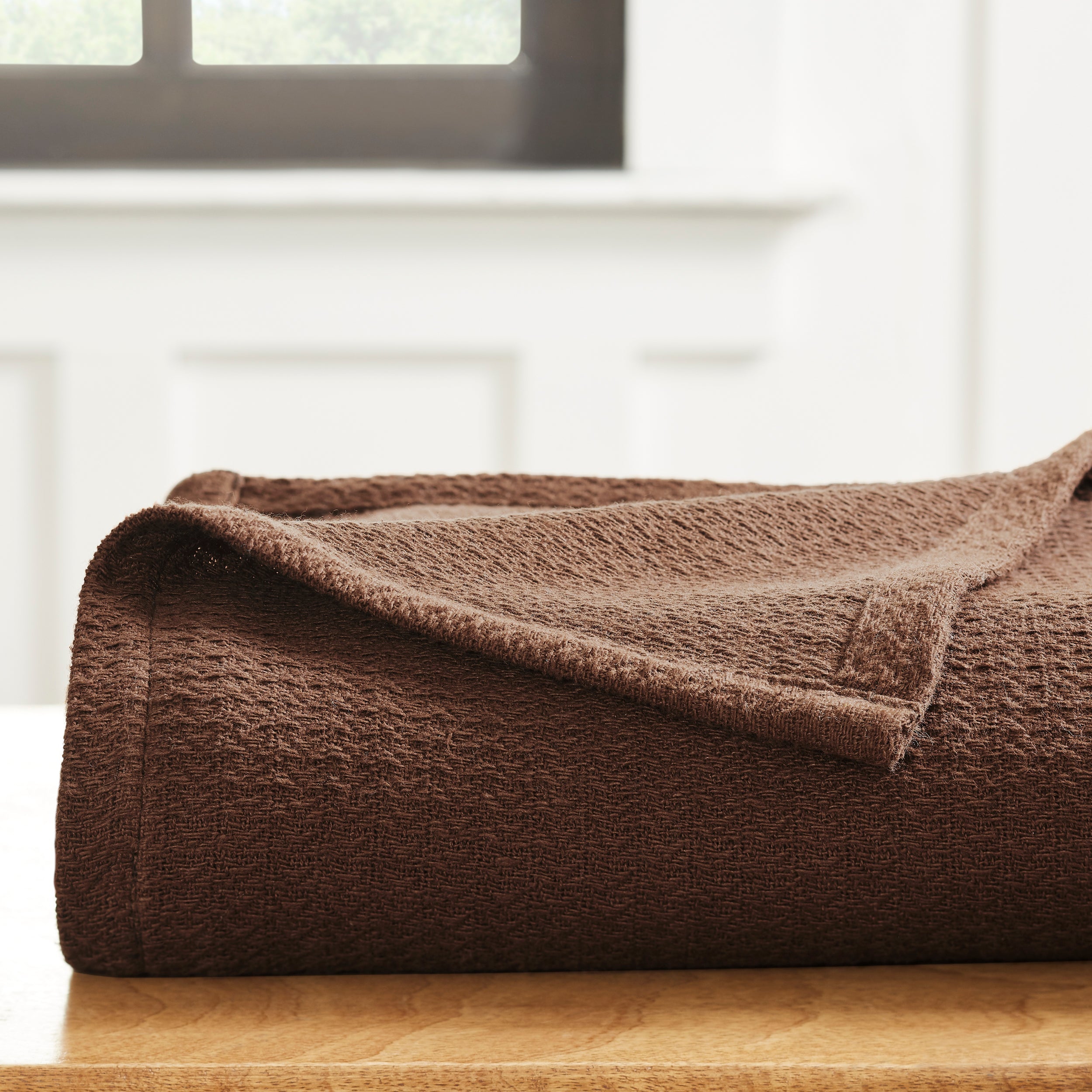 Premium Textured Cotton Waffle Weave Blanket - Soft & Breathable Throw for Bed, Sofa & Couch - Cozy Home Decor Gift for All Seasons