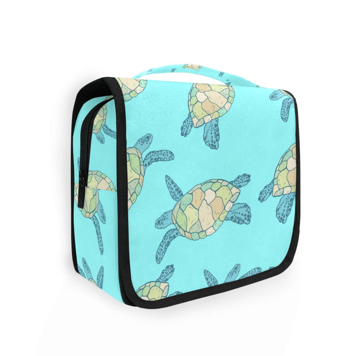 Waterproof Hanging Toiletry Bag for Travel - Large Capacity Cosmetic Organizer with Multiple Pockets for Makeup, Toiletries & Essentials - Perfect for Women & Men on Vacation, Camping or Gym Use
