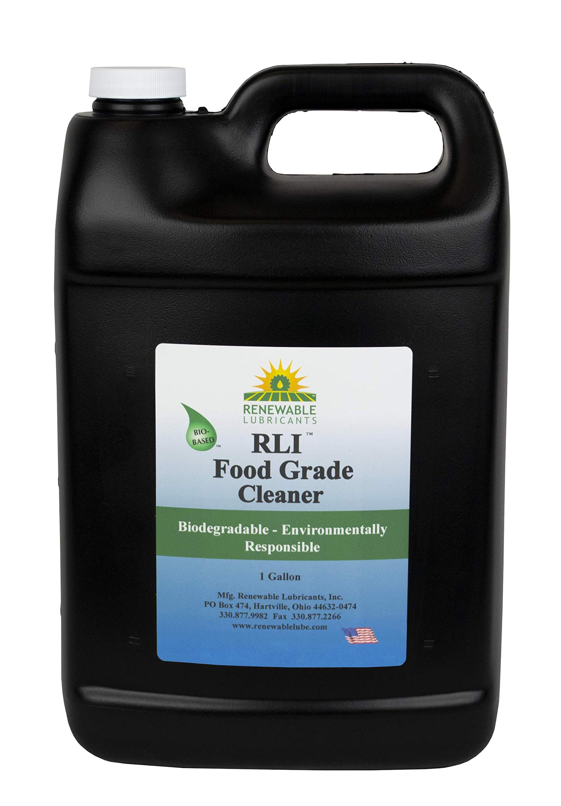 Food Grade Cleaner - 1 Gallon Bottle, Clear (87813) | Safe for Kitchen, Restaurant & Food Processing Equipment Cleaning